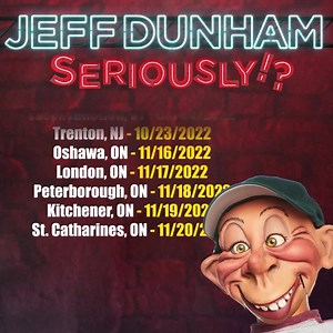 89K views · 1.5K reactions | More dates! More tickets! More laughs! Tickets to the “Jeff Dunham: Seriously!?'' tour are ON SALE now. www.jeffdunham.com/tour | Jeff Dunham | Facebook