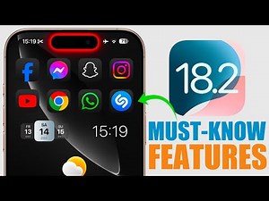 iOS 18.2 - 10 Must Know NEW Features !