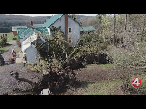 NWS confirms tornado touchdown, Machias home spared from storm