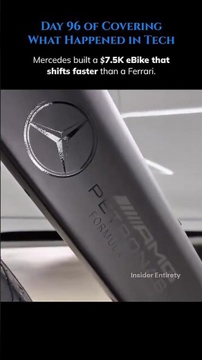 Mercedes AMG F1 eBike – $7,500 Supercar on Two Wheels! 🏎️⚡ #mercedes