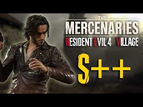 RESIDENT EVIL 4 (2023): THE MERCENARIES - Luis S++, Village - No Commentary