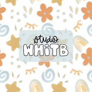 Doodle Style Seamless Pattern | PNG | Hand Drawn | Digital File | Repetitive Pattern | Fabric Pattern | Summer | Flower Pattern | Rainbows - Etsy