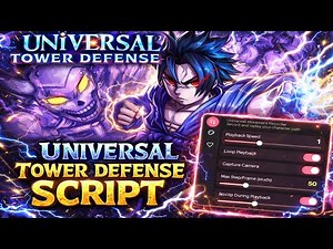 Universal Tower Defense Script Gui (MOBILE & PC) | Auto Farm, Dupe and More!