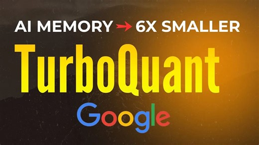用通俗易懂的语言解释 TurboQuant——谷歌如何将AI memory缩减 6 倍
