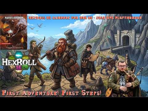 Solo Play - Hexroll 5e With Dungeons and Dragons 5e Episode 3: Into The World Of HexRoll...We Roll!