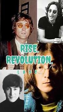 He Rose. He Fought. He Fell. John Lennon’s Story #thebeatles #shorts # #musichistory