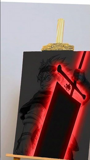 Asta from black clover 🍀 sketch #art #animeart #drawing #shortvideo #blackclover #asta #anime #art