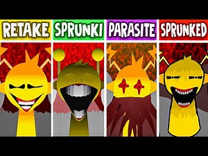 Incredibox Spunki Retake VS But Sprunki VS Parasite VS Sprunked Retake