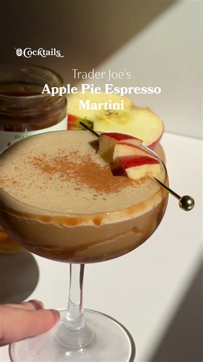 Apple Pie Espresso Martini Recipe — Fall Cocktail (Easy)
