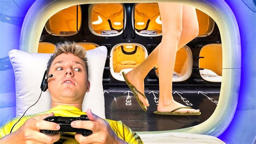 I Built a Secret Gaming Room Inside a Sleeping Pod