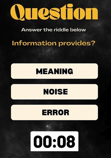 Information provides? #education