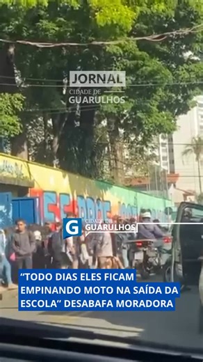 Jornal Cidade de Guarulhos on Instagram: "#DESABAFO | De uma guarulhense sobre a saída da escola José Scaramelli Uma moradora procurou o Jornal Cidade de Guarulhos para relatar a preocupação com a falta de segurança na saída da Escola Estadual José Scaramelli, localizada na Rua das Palmeiras, bairro Gopoúva, em Guarulhos. Segundo o desabafo, grupos de jovens têm se reunido em frente à escola no período da tarde com motos, empinando, cantando pneu e jogando os veículos em direção às pessoas, o qu