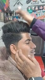 fire Haircut For Men | Sahil Barber Shop