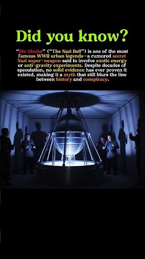 Die Glocke: The Nazi Bell Super-Weapon Myth Explained | WWII Legends