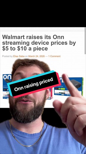 Walmart is RAISING the prices of Onn devices such as the HD stick, 4K box and the plus model. Is this a bad move from Walmart? Will you still buy them? #walmart #onn #fyp #onn4k #onnhd