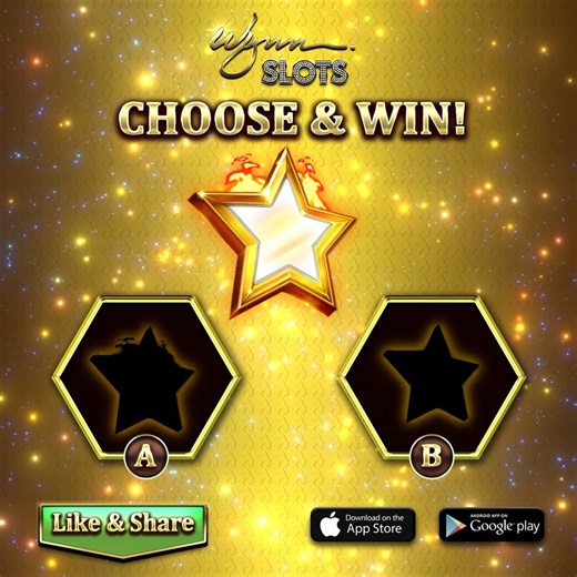 Wynn Slots on Instagram: "The Choose & Win campaign is all about smart picks, fun surprises, and exciting outcomes along the way. Which option would you choose first if it were up to you? 🤔💫 The link is in the bio! #WynnSlots #ChooseAndWin #GameCampaign #FunChoices #InteractiveGame #SlotCommunity #GameMoments #HighRollerVibes #foryoupageシforyou #freecoins #wynnlasvegas"