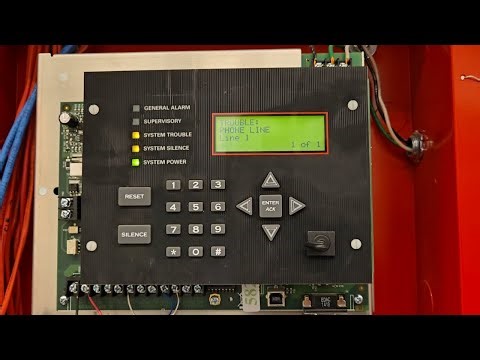 IntelliKnight 5820XL | How to test Phone Lines | NFPA 72 2025 Edition