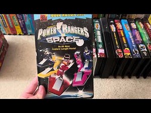 My Power Rangers VHS Collection
