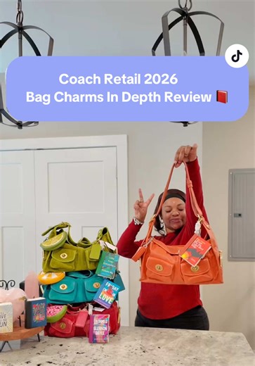 In-Depth Review of Coach Retail 2026 Book Bag Charms