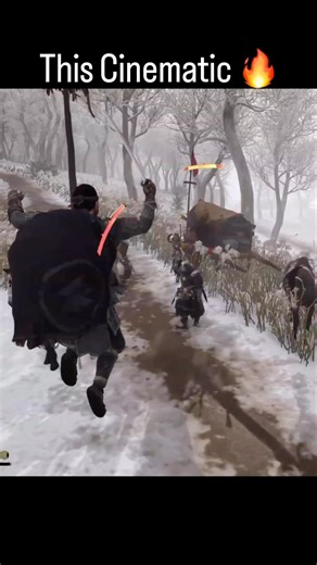 Winter Ghost Attack ❄️👻 | Mongol Massacre + Epic Horse Kill | GoT #shorts #ghostoftsushima