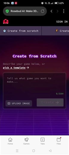 Make your own game without coding|