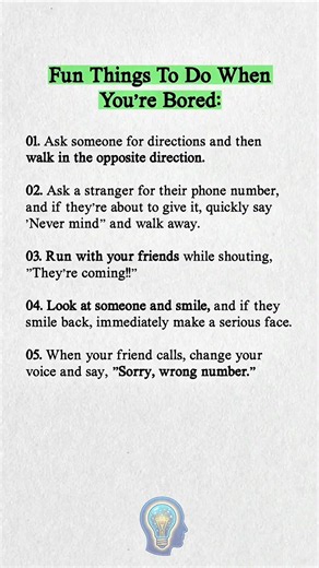 5 Funny Things To Do When You're Bored 😂
