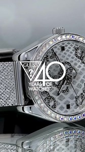 19K views · 85 reactions | Add a touch of sparkling python to your wardrobe! Shop the style at: https://guesswatches.com/products/guess-ladies-silver-tone-analog-watch-gw0748l1 #GUESSItsMyTime #GUESSWatches40thAnniversary #GUESSLogo #WatchoftheDay | GUESS Watches | Facebook