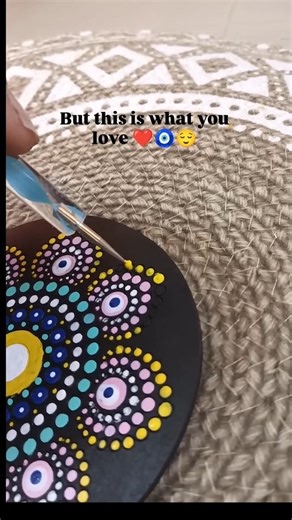 Peace drawn in patterns ♥️🧿🕊️😌