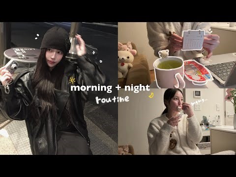 [Morning + Night Routine ☀︎☪︎] A 25-year-old Tokyo one-day vlog 🪴🛏️🌙 Introducing my skin care
