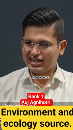 Anuj Agnihotri rank 1 environment booklist #upsc #environment #ecology