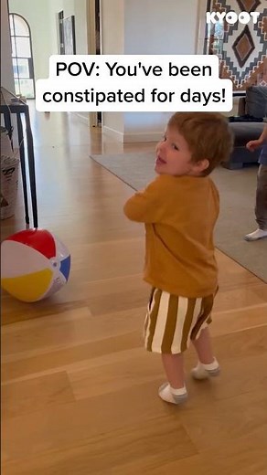 The sound of sweet relief! 😂 #kids #poop #funny #cute #shorts