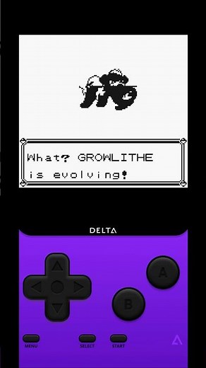 Evolving growlithe Pokémon Yellow #pokemon #pokémonyellow #arcanine #dog #fire