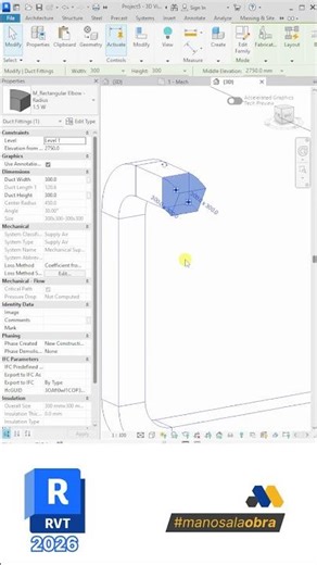 Revit hvac 2026 #revittutorial #revit #mep