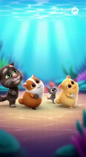 BEST FRIENDS FOREVER 😂 | Funniest Pet Friendship Song (3D Animation Short) #pets #cat #cute #funny