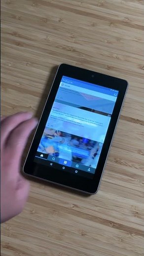 Google's 2012 Nexus 7 Tablet still works!