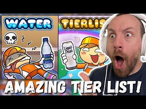 AMAZING TIER LIST! SocksStudios water tier list (REACTION!!!)