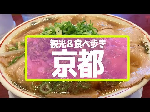 【京都観光＆グルメ食べ歩き】一日で京都をゆる～くひとり旅vlog【観光・グルメ・一人旅・旅行動画】