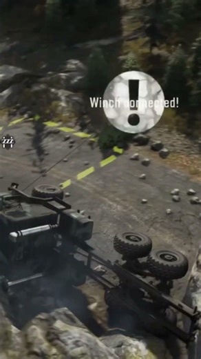 #snowrunner winch save