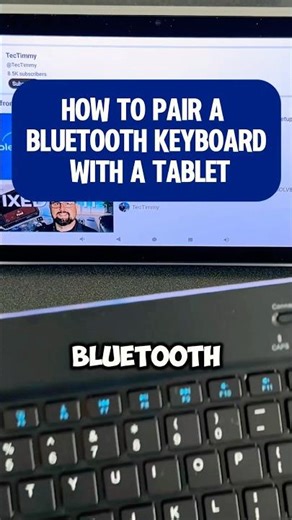 How to Pair a Keyboard to Tablet ⌨️📲