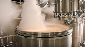 Harnessing the Power of Science: How Biotechnology Elevates Dairy Products to New Flavor and Texture Heights Stock Video