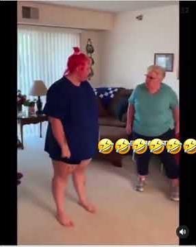 Birthday dance for grandma!