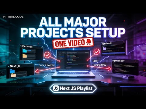 How to Setup Source code of Full Stack Next Js Projects | Step by Step Guide ⚡