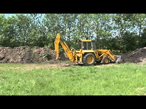 Massey Ferguson 50B put thru it's paces in Derbyshire in 2015