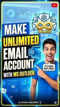 Make Unlimited email Account with Ms Outlook 🔰✅