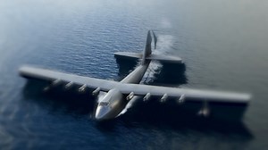 The giant amphibious aircraft being developed to control the seas and shores