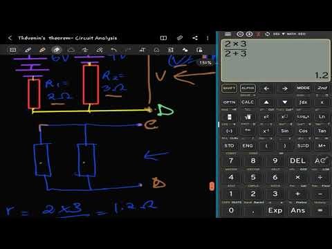Thevenin's (Thévenin's) Theorem - Circuit Analysis