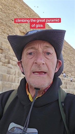 Climbing the Great Pyramid of Giza Adventure