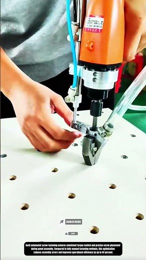 Semi Automated Screw Fastening Optimization in Panel Assembly Processes