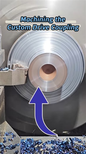 Machining the Custom Drive Coupling #reels #machining #engineering #fblifestyle | Cutting Edge Engineering Australia