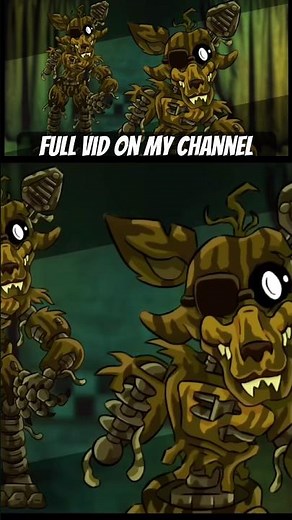 #fnaf Drawing every Fnaf 3 Character! (Phantom Foxy)